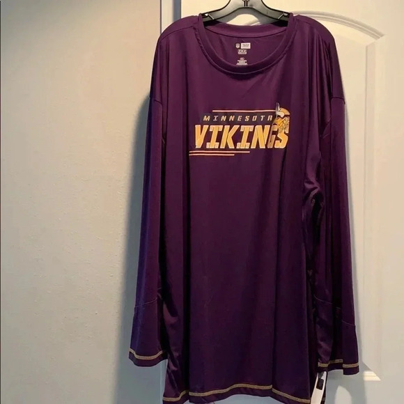 Minnesota Vikings NFL T Shirt Purple Men’s 4XL NWT - Picture 2 of 9